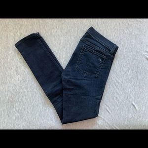 Rag & Bone mid-rise Capri ankle skinny jeans | size 26